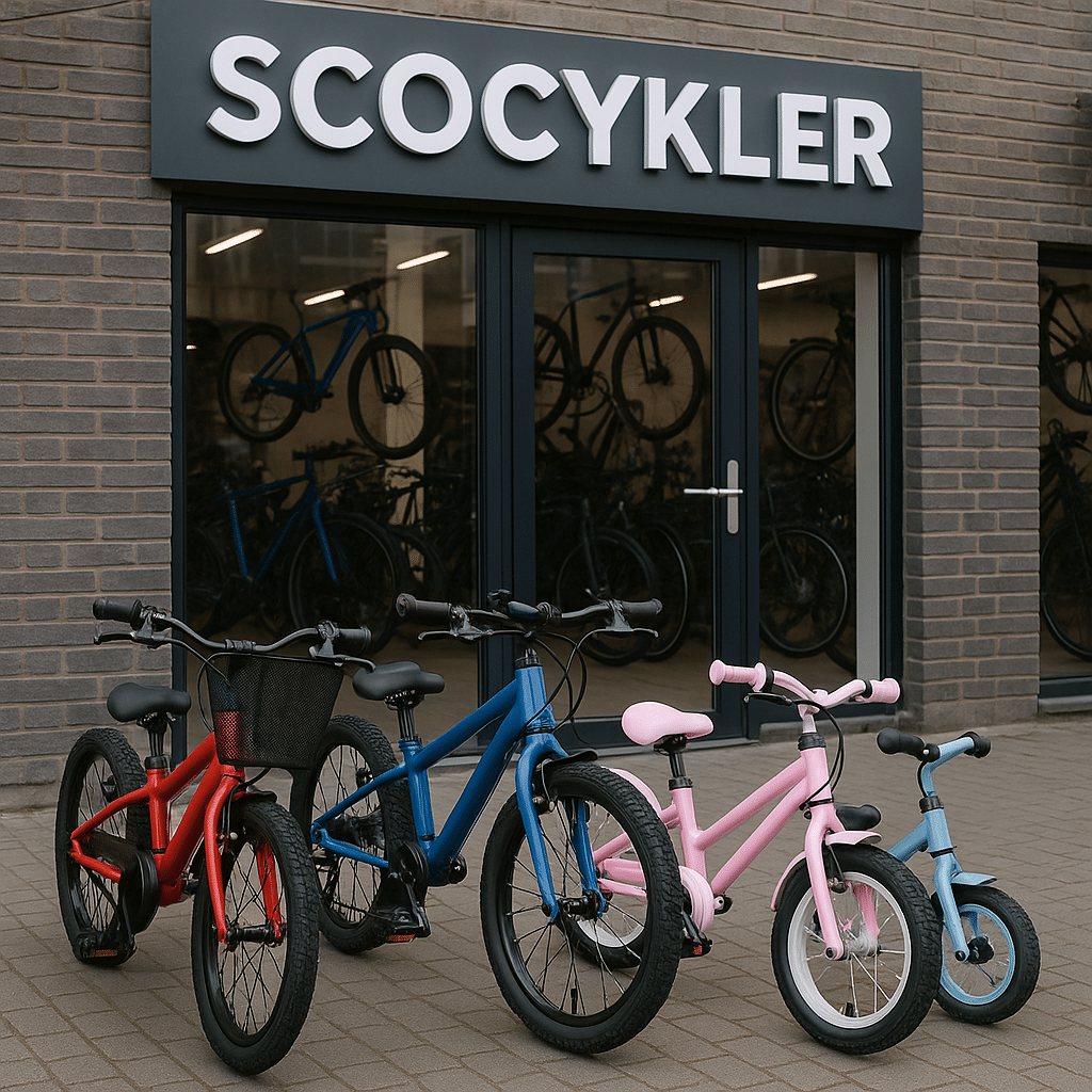 Køb børnecykler til alle aldre hos Scocykler